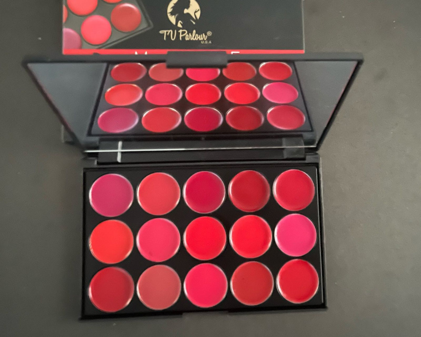 Pink, Red & Orange Shades Blush, Contour & Eyes Kit – 12 Bold, Radiant, and Flawlessly Sculpted