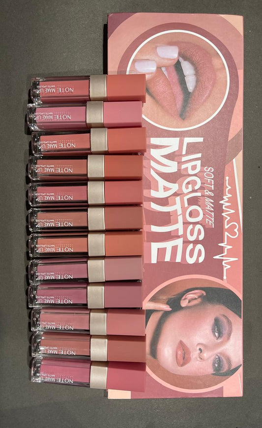 Velvet Matte Lipgloss – Long-Lasting, Smooth Finish