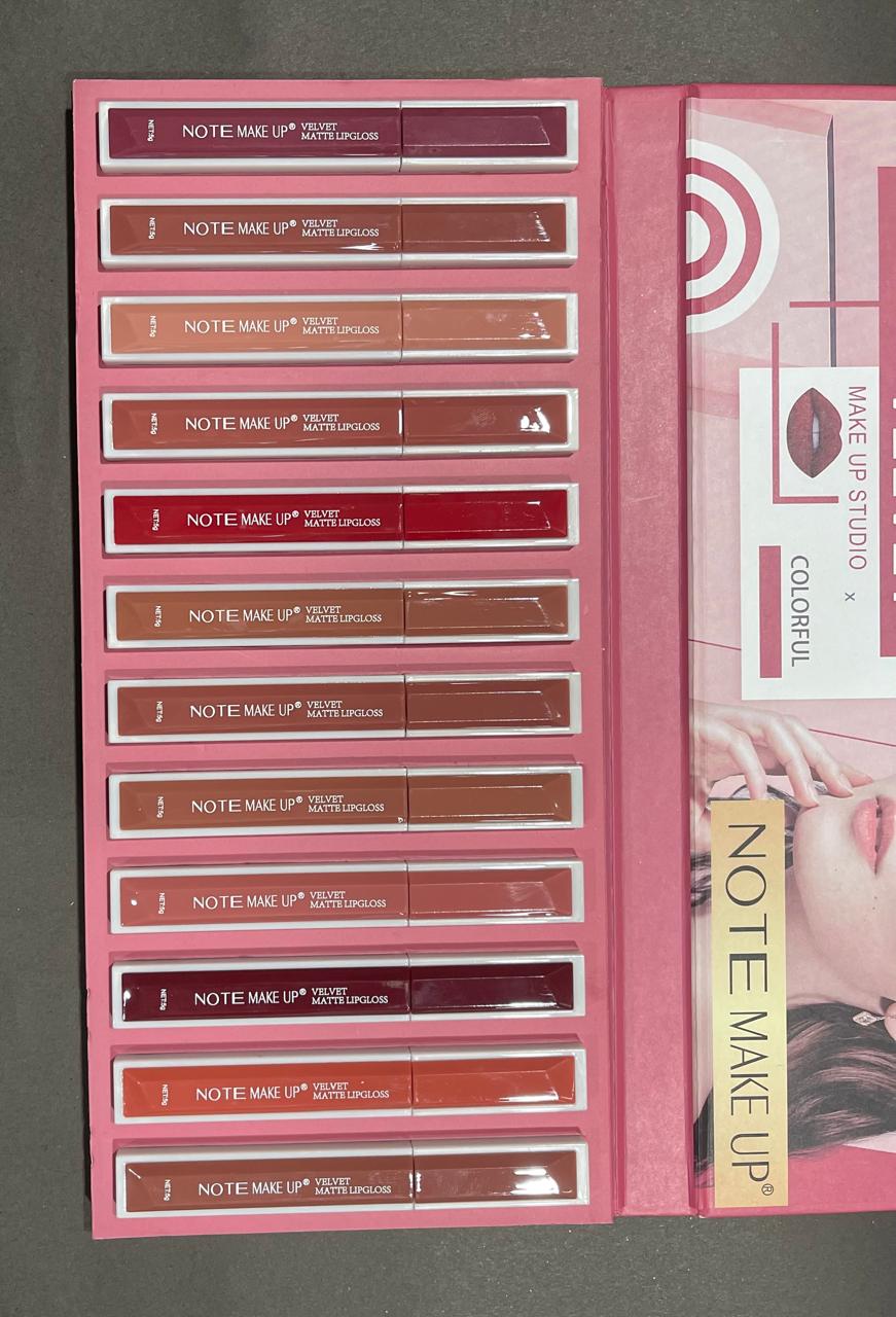 Velvet Matte Lipgloss – Long-Lasting, Smooth Finish